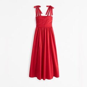 The A&F Emerson Tie-Strap Mazi Dress